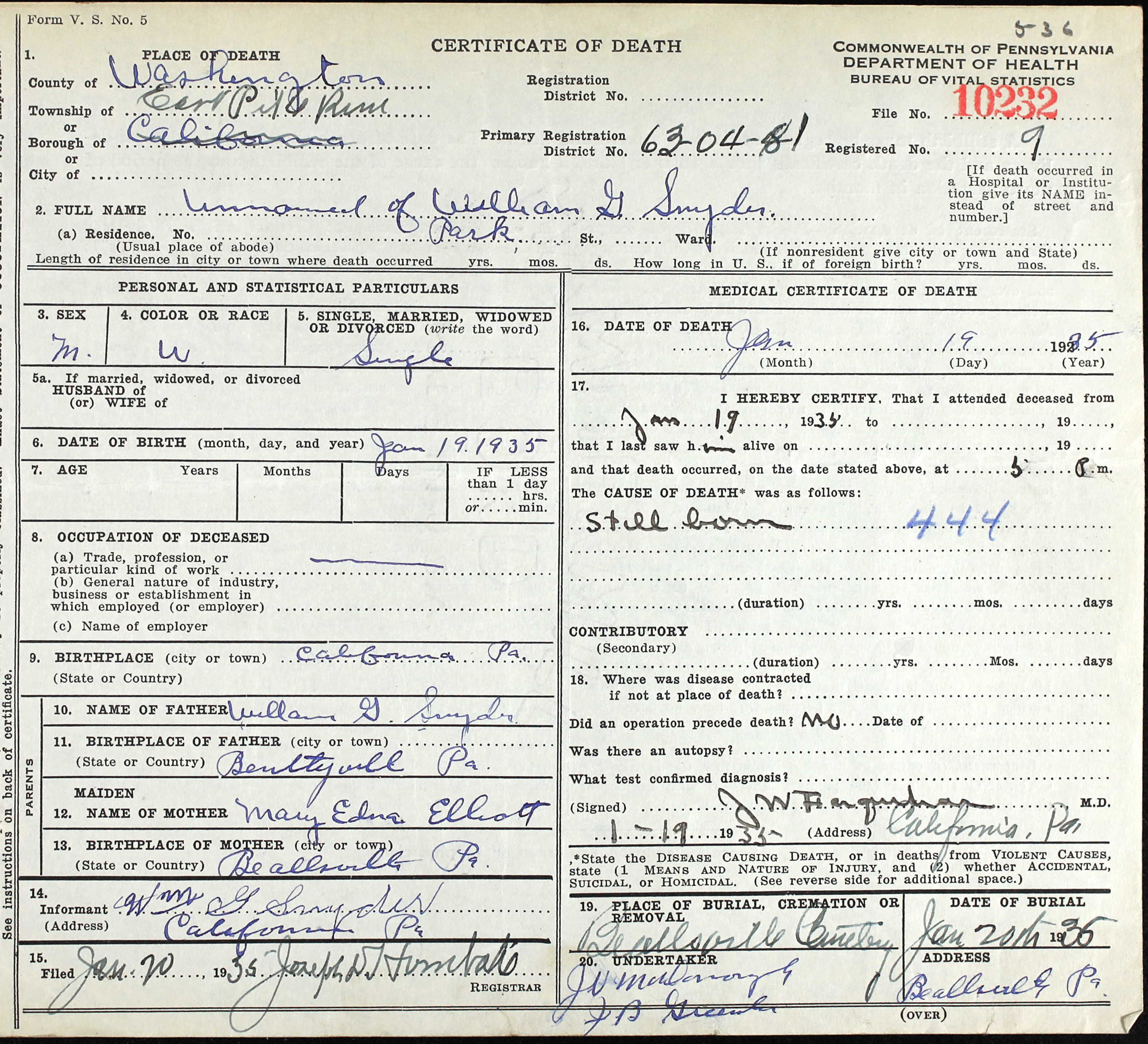 William Gale Snyder